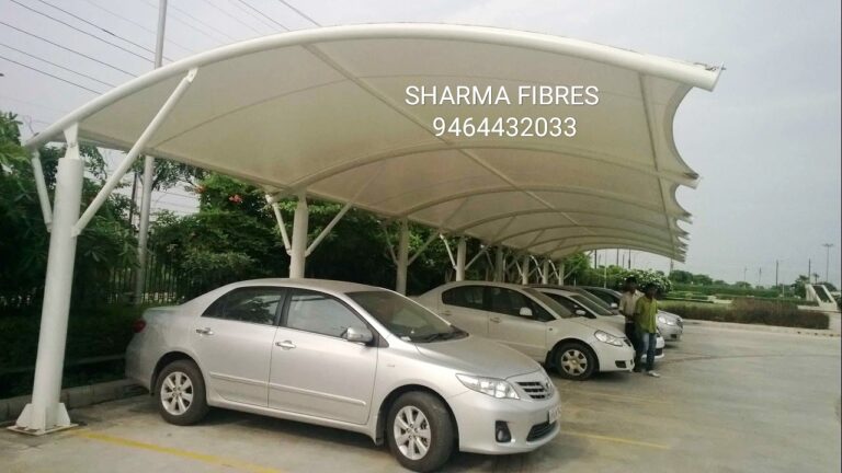 Tensile Structure Car Parking Shed