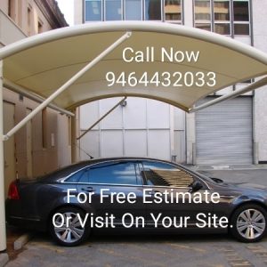 Tensile Structure Car Parking Shed in Bathinda
